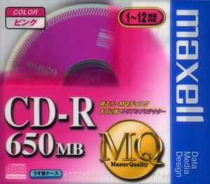 maxell　マクセル　CD-R 74min / 650MB　原産国 日本　CD-R74PK.1P　非プリンタブル　 1x～12x　1枚パック
