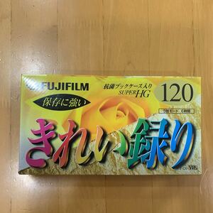 富士フイルム フジフィルム ビデオテープ VHS T-120