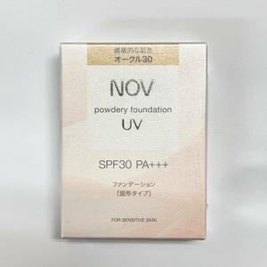 (志木) NOV ノブ パウダリーファンデーションUV SPF30 PA+++ オークル30 OC-30 健康的な肌色 リフィル 