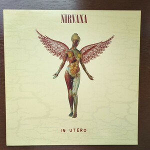 EU original NIRVANA in UTERO ニルヴァーナ analog record レコード LP アナログ vinyl