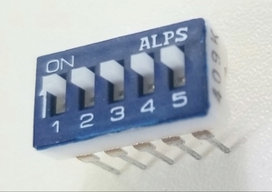 未使用品　ALPS ディップスイッチ　1セット[10個]
