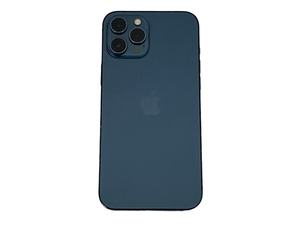 【動作保証】 Apple iPhone 12 Pro Max スマートフォン 256GB 6.7インチ パシフィックブルー docomo SIMロックなし 中古 T8657213