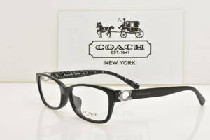 ★新品・正規輸入品！COACH コーチ HC6119F 5510 メガネフレーム ブラック　スポッティ ブラック シグ コーチ ★