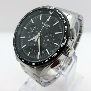 ★ネコポス送料無料！電池新品！☆SEIKO WIRED セイコー ワイアード クロノグラフ VK63-K006 デイト機・24H表示 ☆USED美品！即決！★