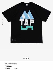 WTAPSダブルタップスTシャツTHAWサイズL新品ブラック