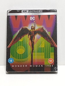 UK版　WONDER WOMAN 1984 / ワンダーウーマン 1984（スチールブック限定版）UHD / Blu-ray ※日本語視聴可！［クリックポスト可］