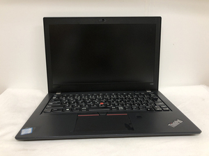 中古■12.5型ThinkPad X280 第8世代[i5-8350U/8GB/SSD:256GB/カメラ/FHD/Win10]★動作OK★送料無料