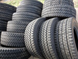 12本価格★パT6511■245/70R19.5 136/134J DUNLOP DECTES SP001 19年製★条件付送料無料★地山 TB 低床 大型 冬 スタッドレス バリ山