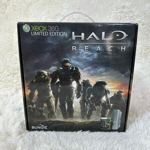 【美品】Microsoft Xbox 360 Halo Reach リミテッドエディション 限定版 本体 コントローラー ボイスチャット マイク