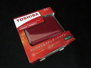 TOSHIBA 東芝 HD-PF10TR 1TB ポータブル ハードディスク HDD 【j】