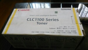 CANON　 CLC1100 シリーズトナー　イエロー　純正　 箱汚れあり