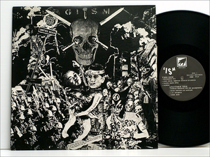 Japan 初版 オリジナル ORG・12インチ・レコード● GISM ギズム / DETESTATION ( DOG1, CITY ROCKER DOGMA RECORDS,G.I.S.M.hardcore punk