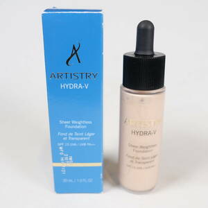 未使用コスメ★ARTISTRY アーティストリー ハイドラ アクア ライトウェイト ファンデーション オークル00 30mL