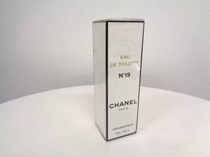 未開封　香水　CHANEL　シャネル　No19　100ml　VAPORISATEUR　オードトワレ　オードゥトワレット