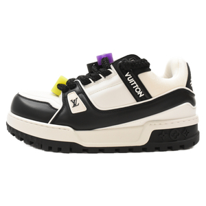 LOUIS VUITTON ルイヴィトン LV Trainer Maxie Sneaker LV トレイナー マキシ ライン スニーカー MS0263/1ABZQ9 ブラック/ホワイト