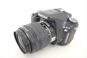 ▼PENTAX ペンタックス K100D デジタルカメラ DA 3.5-5.6 18-55ｍｍ AL 中古 現状品 240305K2091
