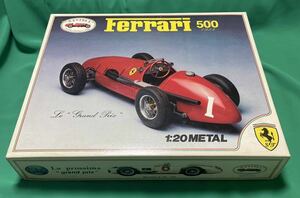 【REVIVAL】 1/20 Ferrari 500 1953 フェラーリ　メタルキット　プラモデル　レーシングカー　現状品