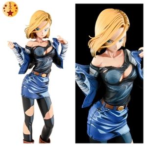 ☆★ 二次元 リペイント ★☆ 18号 ドラゴンボール GLITTER＆GLAMOURS 人造人間 ANDROID フィギュア 一点物 figure 一点物 塗装 美少女