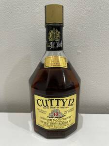 1円～ 未開栓 CUTTY12/カティサーク BLENDED SCOTS WHISKY ウイスキー 760ml 43%