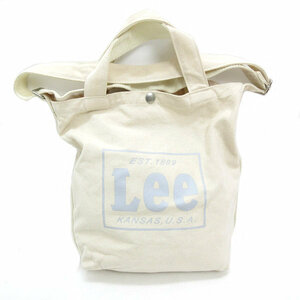 ◇ リー/Lee 2way キャンバスハンドバッグ ショルダーバッグ BAG オフホワイト/兼用/63【中古】■
