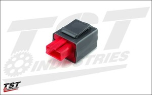 アメリカ TST Industries LEDウィンカー対応 リレー 点滅調整ダイヤル付き ハイフラ防止 CBR1000RR ZX10R ZX6R Z1000 XSR R1 R6 MT09