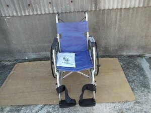 TS-24-0206-04　【カワムラサイクル】　洗浄整備済自走式車椅子 ふわりす 【KF22-40SB】