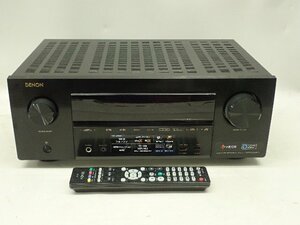 DENON デノン デンオン 7.2ch AVサラウンドレシーバー AVアンプ AVR-X2600H 2020年製 リモコン付 ¶ 6E3A1-1