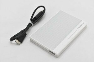 I-O DATA アイ・オー・データ 外付け ハードディスク ポータブル HDD 1TB EC-PHU3W1 動作品 USB パソコン 周辺機器 Hb-414S