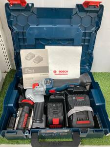 【中古品】展示品★BOSCH　ボッシュ 125mm18Vディスクグラインダ GWX18V-10SC5 　ITNIMQ4RF7IW