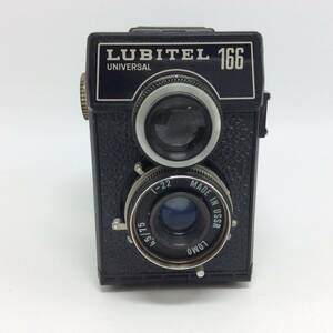 S99♪【動作/精度未確認】LOMO ロモ LUBITEL ルビテル 166 UNIVERSAL 二眼レフカメラ T-22 4.5/75 レンズ 現状品 ジャンク品 