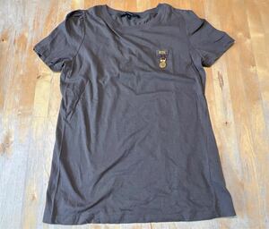 ★GUCCI★グッチ*半袖Ｔシャツ*サイズＭ*美品*gucciプレート＆メダル付*３本ラインリボン*トムフォード*