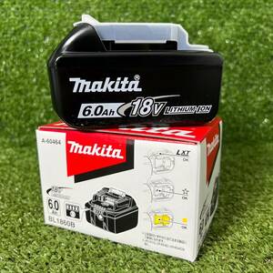 ★未使用 マキタ makita リチウムイオンバッテリ BL1860B 18v 6.0Ah 純正 バッテリ 急速充電 領収OK w0503-13