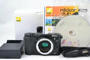 ★実用品★NIKON ニコン 1 V3 ボディ 元箱付★♯13631