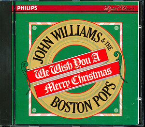 PHILIPS西独初期盤 ジョン・ウィリアムズ - We Wish You a Merry Christmas　日本語解説書付属　4枚同梱可能　d8B0000040XN
