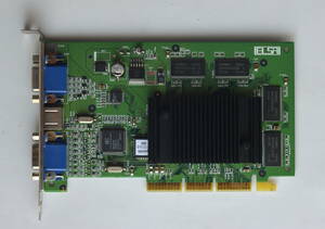 珍品！ELSA Gladiac 511 Twin AGP NVIDIA GeForceMX400 32MB @2001 for Mac 