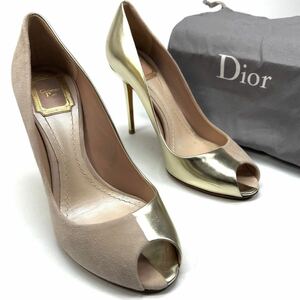 クリスチャンディオール　DIOR パンプス　38 25cm レディース　靴　シューズ　コンビ