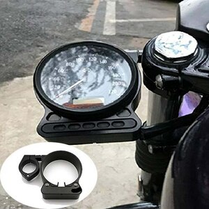 バイクスピードメーターサイドマウント移転ブラケット計器ブラケットハーレースポーツスター XL883 1200 48