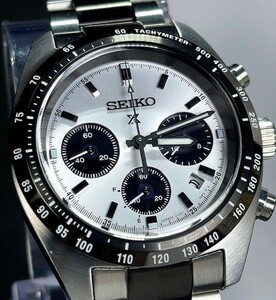 流通限定モデル 新品 SEIKO PROSPEX セイコー プロスペックス SBDL101 ソーラー 腕時計 SPEEDTIMER スピードタイマー パンダ クロノグラフ