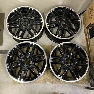 MINI ミニ パッケージ 純正 ツイン・スポークホイール ブラック 17×7J+48 PCD100/4H 4本 R50 R52 R53 R55 R56 R57 R58 R128