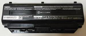NEC PC-VP-WP125 LL750/H LL750/L LL750/J LL750/M等用 ノートPC用バッテリー　中古品 送料無料 2