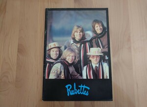 ★Rubettes★ルベッツ★日本公演★1976年★ツアーパンフレット★concert brochure★中古品★JAPAN　TOUR★Rare Item