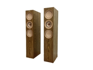 【引取限定】【動作保証】KEF R7 Meta Walnut トールボーイスピーカー ペア 3ウェイ 音響機材 中古 良好 直 M8404530