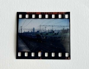 鉄道写真 ネガ（ポジ リバーサル） EF65-500＋20系「はやぶさ」