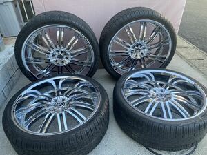 ◎レア◎2CRAVE 2クレーブ 26インチ 26×10J+30 PCD 135 - 6穴 ★305/30R26 4本　フォード エクスペディション F-150 Mark LT ナビゲーター