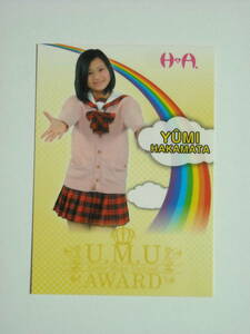 袴田有美　＃５４　BBM 2013 ご当地アイドル U.M.U AWARD シングルカード　H&A　静岡県