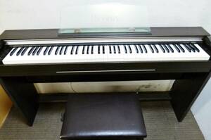 カシオ　電子ピアノ　PX-720　動作良好　Privia　椅子付き　プリヴィア　88鍵　鍵盤楽器　CASIO　直接引取り歓迎　配送リクエストOK