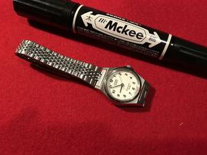 A7502●腕時計【シチズン クォーツ レディース】電池切れ 止まってから10年ほど経っているのでジャンク品扱い 小キズ小汚れなどあり