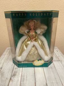 Vintage Barbie 1994 Happy Holidays Unopened 海外 即決