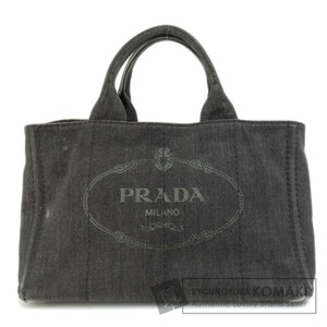 PRADA プラダ カナパ トートバッグ キャンバス レディース 中古