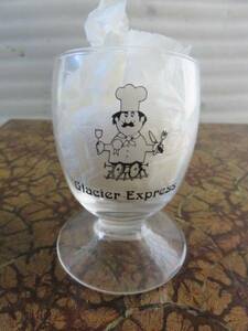 Clacier-Express 珍品　斜めのグラス